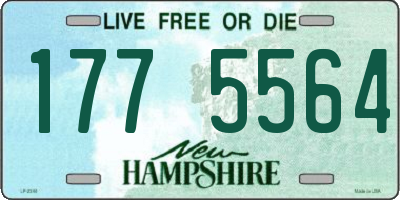 NH license plate 1775564