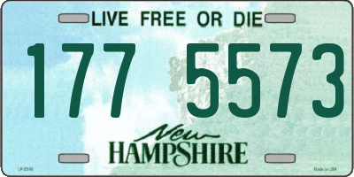 NH license plate 1775573