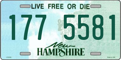 NH license plate 1775581
