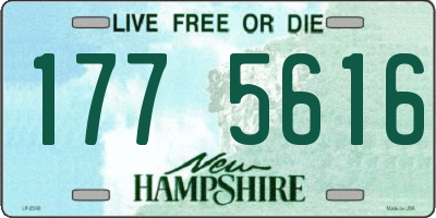 NH license plate 1775616