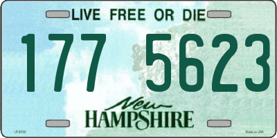 NH license plate 1775623