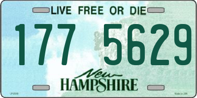 NH license plate 1775629