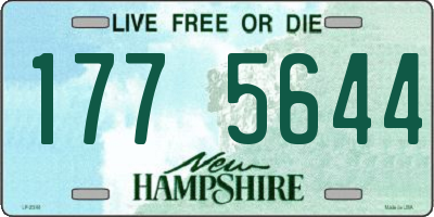 NH license plate 1775644