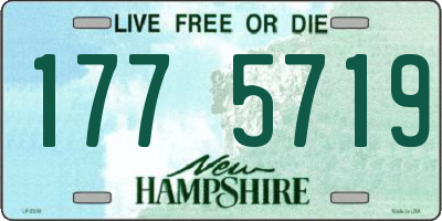 NH license plate 1775719