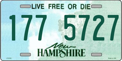 NH license plate 1775727