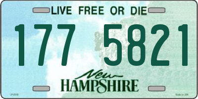 NH license plate 1775821