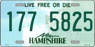 NH license plate 1775825