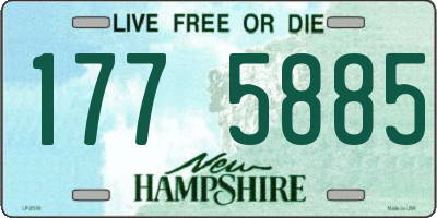 NH license plate 1775885