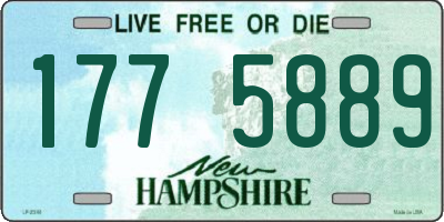 NH license plate 1775889