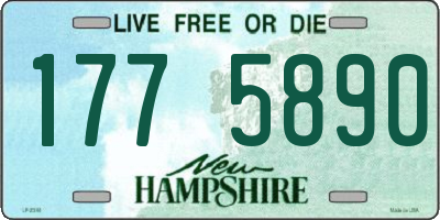 NH license plate 1775890