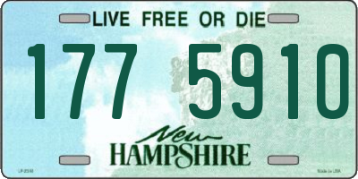 NH license plate 1775910
