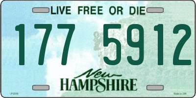 NH license plate 1775912