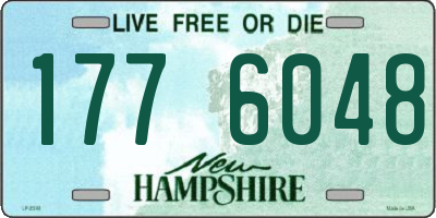 NH license plate 1776048