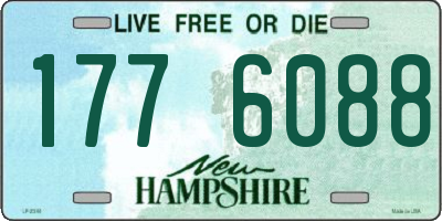 NH license plate 1776088