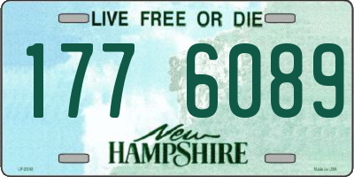 NH license plate 1776089
