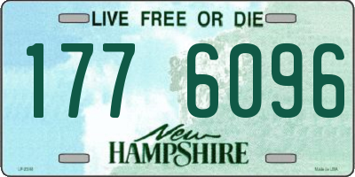 NH license plate 1776096