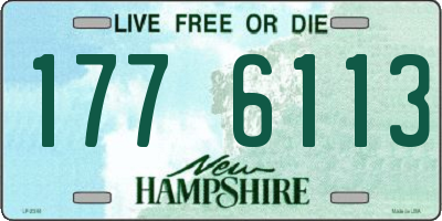 NH license plate 1776113