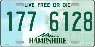NH license plate 1776128
