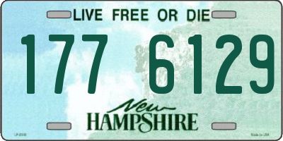 NH license plate 1776129