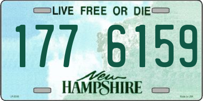 NH license plate 1776159