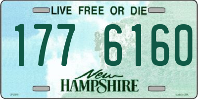 NH license plate 1776160