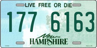 NH license plate 1776163