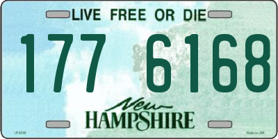 NH license plate 1776168