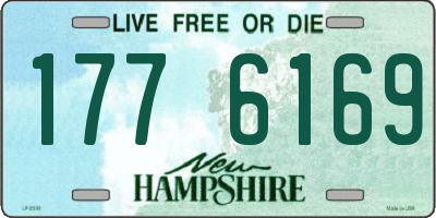 NH license plate 1776169