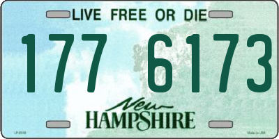 NH license plate 1776173