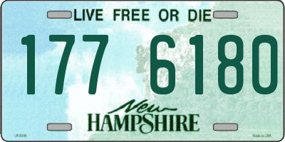 NH license plate 1776180