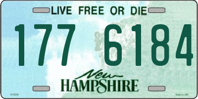 NH license plate 1776184