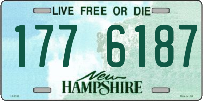 NH license plate 1776187