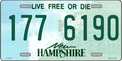 NH license plate 1776190