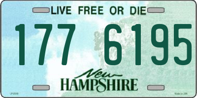 NH license plate 1776195