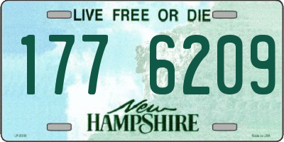 NH license plate 1776209