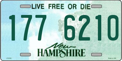 NH license plate 1776210