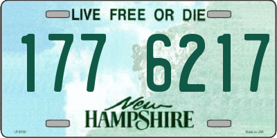 NH license plate 1776217