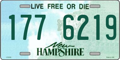 NH license plate 1776219