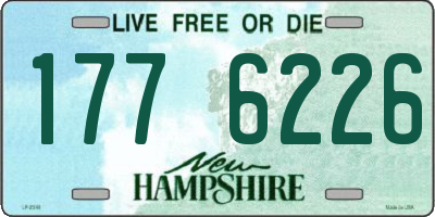 NH license plate 1776226