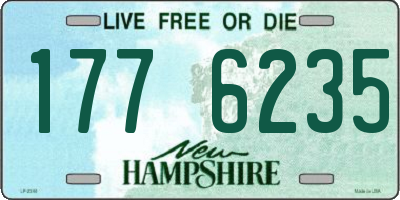 NH license plate 1776235