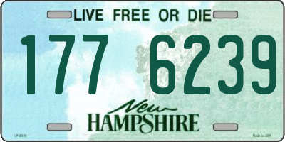 NH license plate 1776239