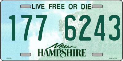 NH license plate 1776243