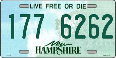 NH license plate 1776262