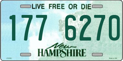 NH license plate 1776270