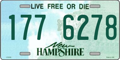 NH license plate 1776278