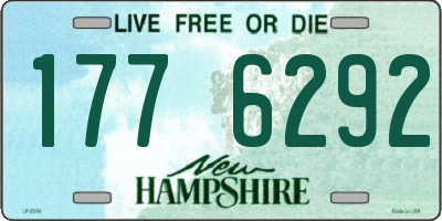 NH license plate 1776292