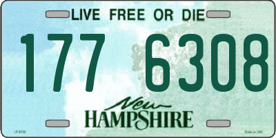 NH license plate 1776308