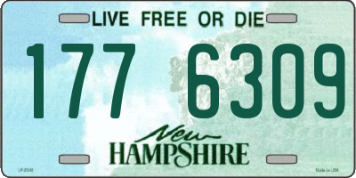 NH license plate 1776309