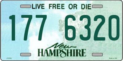 NH license plate 1776320