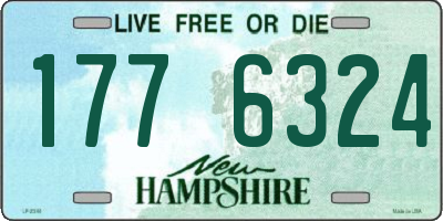 NH license plate 1776324